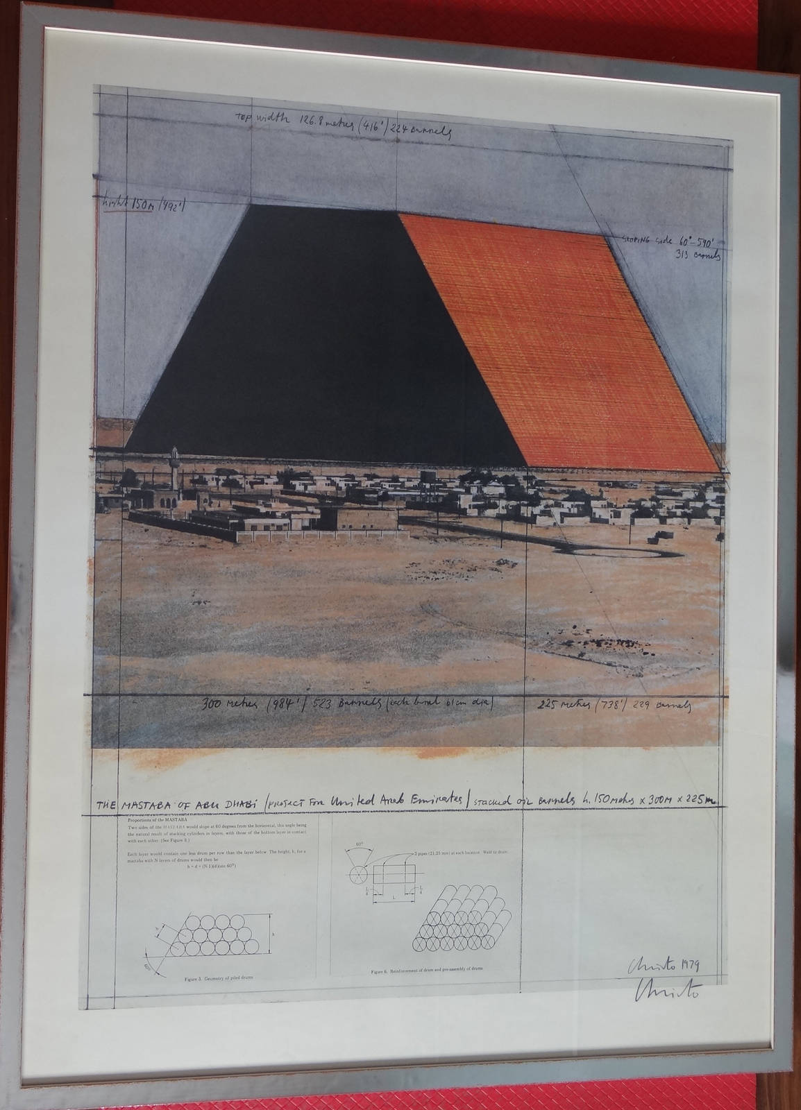 Christo Mastaba Abu Dhabi