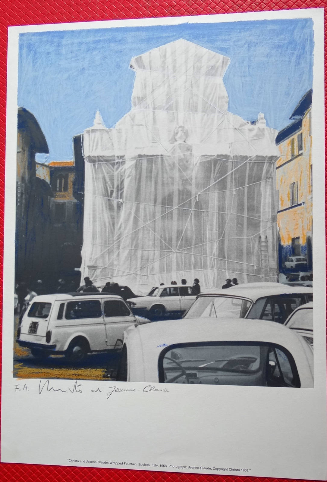 Christo Wrapped Fountain