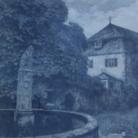 Franz Hecker Am Brunnen Angebot