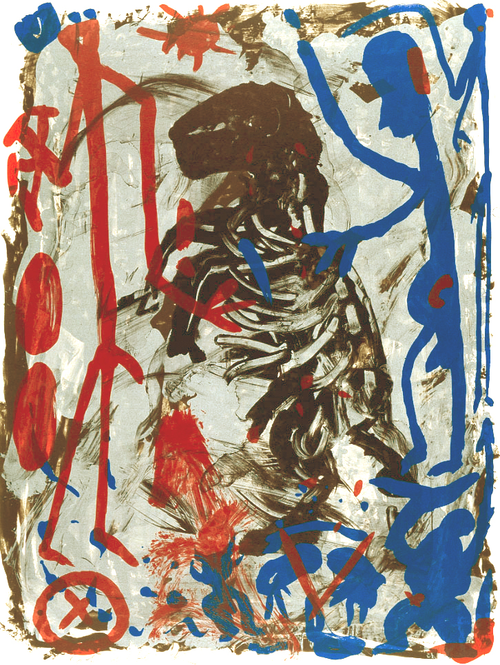 A.R. Penck ohne Titel