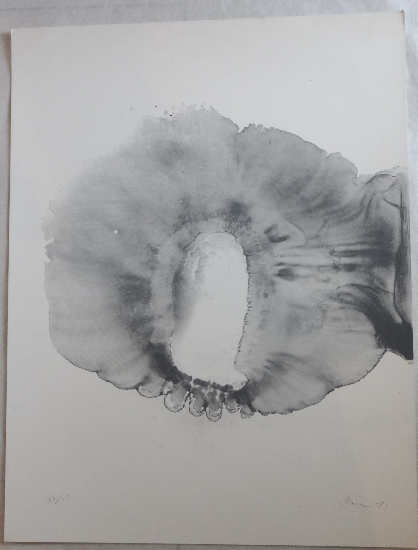 Otto Piene Feuerflora vorderansicht