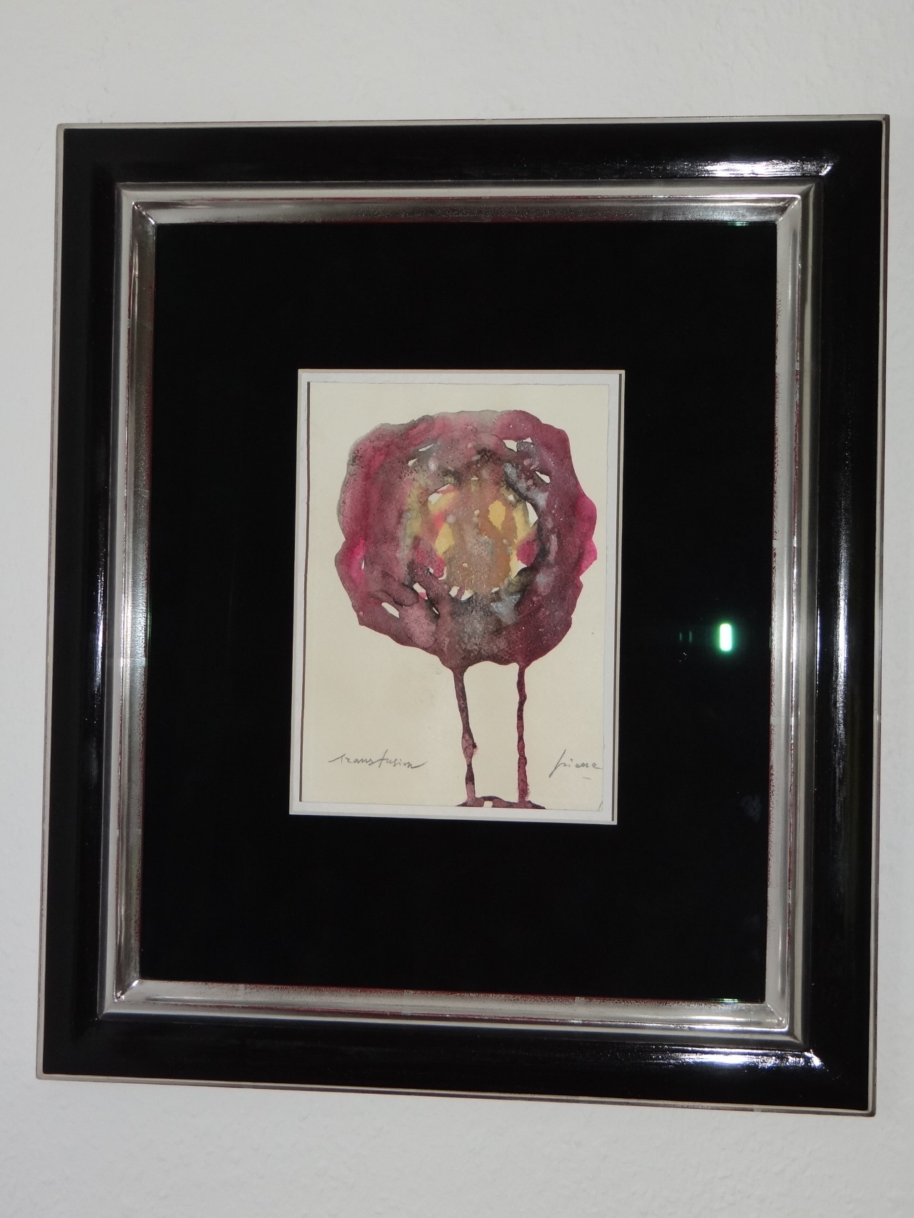 Otto Piene Transfusion rahmen