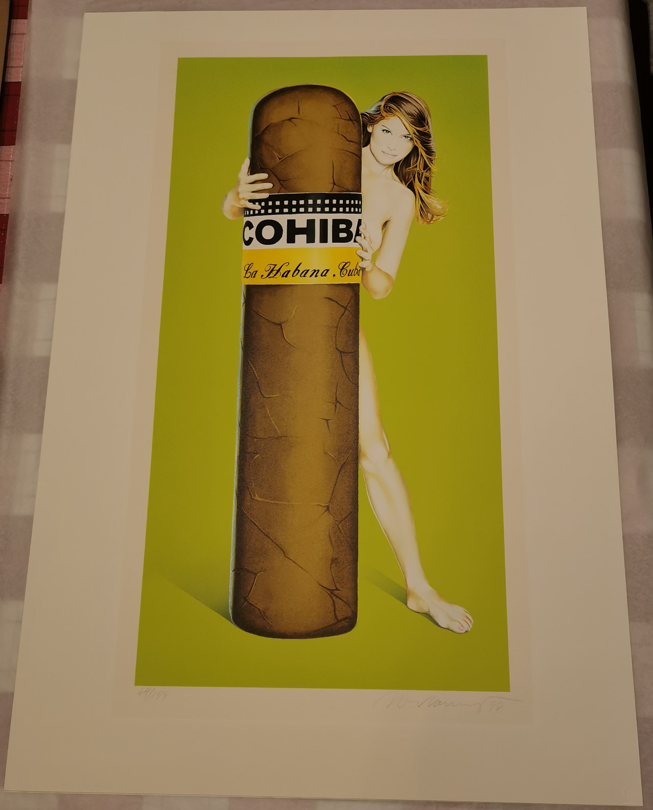 Mel Ramos hav-a-havana 2 cohiba