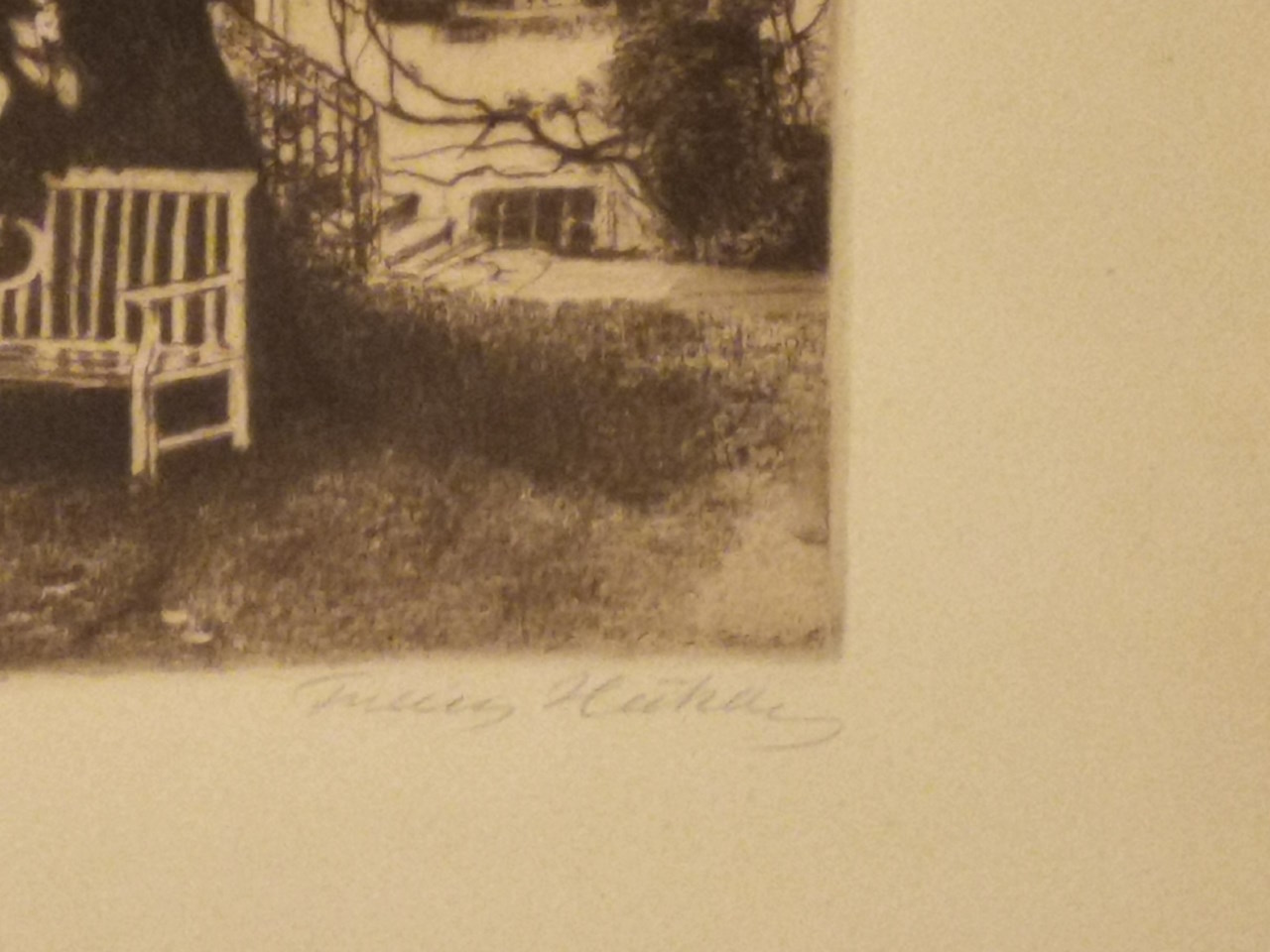 Franz-hecker-bluehede-kastanie-signatur