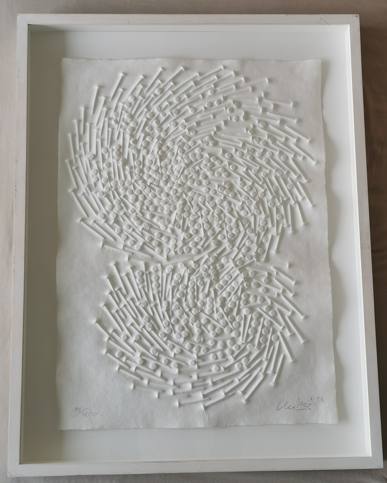 guenther-uecker-doppelspirale-2018
